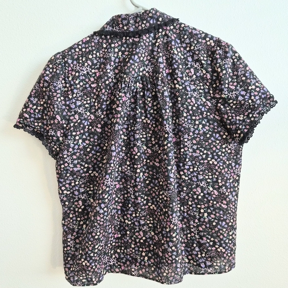 J. Crew Liberty Floral Top SIZE 6 - Picture 8 of 9